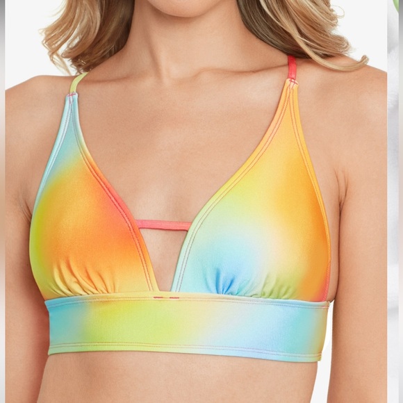 Salt Cove Juniors Front Tab Midkini Top Sz XL - Picture 1 of 11